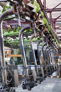 Atelier de rénovation des moteurs. Chaîne de montage (désaffectée). © Région Bourgogne-Franche-Comté, Inventaire du patrimoine Atelier de rénovation des moteurs. Chaîne de montage (désaffectée). © Région Bourgogne-Franche-Comté, Inventaire du patrimoine