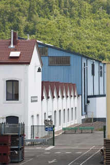 Vue en enfilade des bâtiments sud. © Région Bourgogne-Franche-Comté, Inventaire du patrimoine Vue en enfilade des bâtiments sud. © Région Bourgogne-Franche-Comté, Inventaire du patrimoine