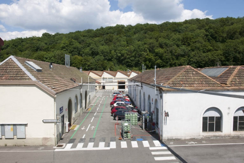 Magasin industriel et atelier de maintenance. © Région Bourgogne-Franche-Comté, Inventaire du patrimoine Magasin industriel et atelier de maintenance. © Région Bourgogne-Franche-Comté, Inventaire du patrimoine