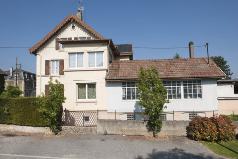 Pignon et façade sud de l'atelier. © Région Bourgogne-Franche-Comté, Inventaire du patrimoine