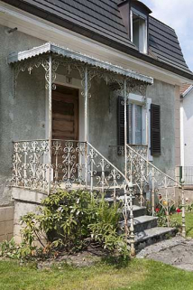 Entrée du logement. © Région Bourgogne-Franche-Comté, Inventaire du patrimoine