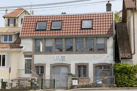 Façade ouest de l'atelier de fabrication. © Région Bourgogne-Franche-Comté, Inventaire du patrimoine