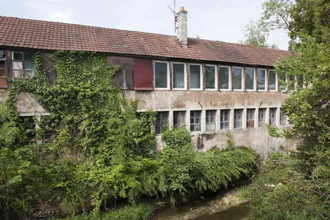 Façade sur le Gland de l'atelier d'horlogerie. © Région Bourgogne-Franche-Comté, Inventaire du patrimoine