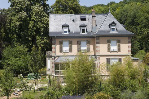 Logement patronal Paul Japy. Façade sud. © Région Bourgogne-Franche-Comté, Inventaire du patrimoine Logement patronal Paul Japy. Façade sud. © Région Bourgogne-Franche-Comté, Inventaire du patrimoine