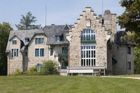 Façade postérieure depuis l'est. © Région Bourgogne-Franche-Comté, Inventaire du patrimoine