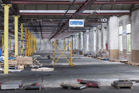 Travée d'un atelier de fabrication. © Région Bourgogne-Franche-Comté, Inventaire du patrimoine