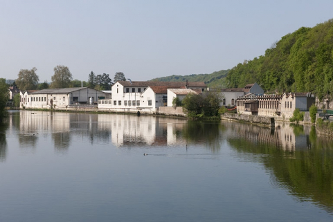Vue d'ensemble depuis l'aval. © Région Bourgogne-Franche-Comté, Inventaire du patrimoine