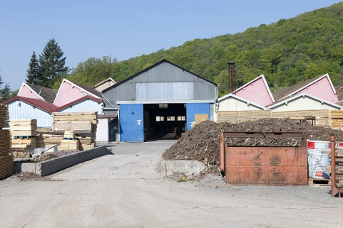 Pignons est des ateliers de fabrication. © Région Bourgogne-Franche-Comté, Inventaire du patrimoine