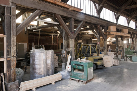 Halle de fonderie. Travée sud. © Région Bourgogne-Franche-Comté, Inventaire du patrimoine