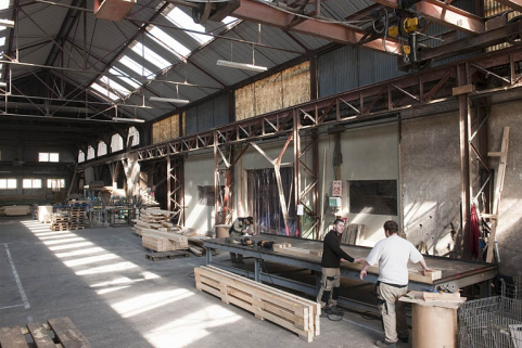 Halle de fonderie. Vue d'ensemble. © Région Bourgogne-Franche-Comté, Inventaire du patrimoine