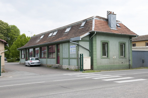 Entrée du site. Les bureaux. © Région Bourgogne-Franche-Comté, Inventaire du patrimoine