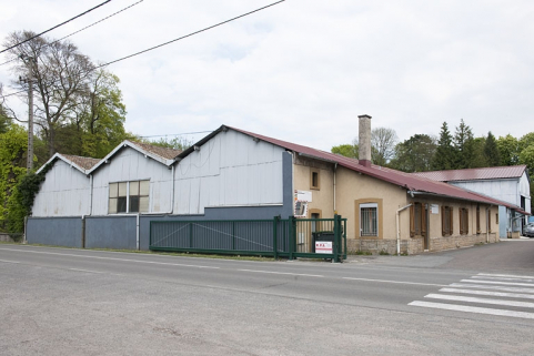 Entrée du site. Les magasins industriels. © Région Bourgogne-Franche-Comté, Inventaire du patrimoine
