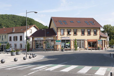 Vue d'ensemble depuis le sud. © Région Bourgogne-Franche-Comté, Inventaire du patrimoine