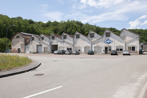Atelier de fabrication des pompes. Vue d'ensemble depuis l'est. © Région Bourgogne-Franche-Comté, Inventaire du patrimoine