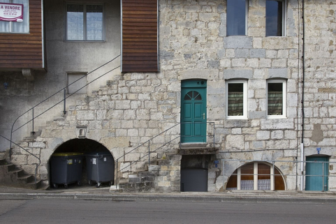 Maison, 72 rue du Faubourg Rivotte, de face. © Région Bourgogne-Franche-Comté, Inventaire du Patrimoine