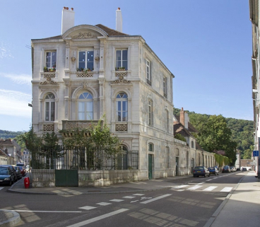 Vue d'ensemble depuis l'angle de la rue Chifflet. © Région Bourgogne-Franche-Comté, Inventaire du Patrimoine