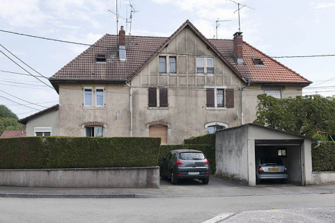 Habitation à 4 logements. Façade postérieure. © Région Bourgogne-Franche-Comté, Inventaire du patrimoine