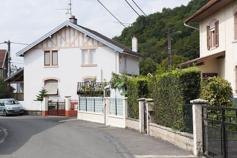 Maison jumelée. © Région Bourgogne-Franche-Comté, Inventaire du patrimoine