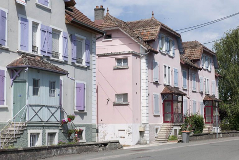 Immeuble nord. © Région Bourgogne-Franche-Comté, Inventaire du patrimoine