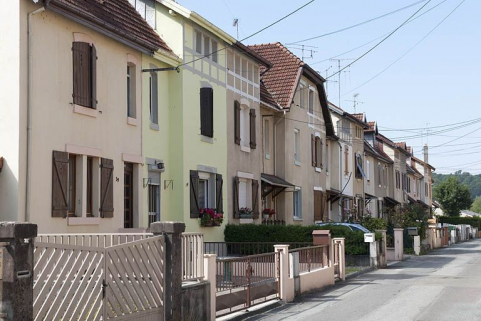 Rue de Somme. Façades nord. © Région Bourgogne-Franche-Comté, Inventaire du patrimoine