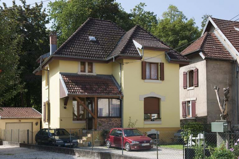 Maison individuelle rue de Flandres. © Région Bourgogne-Franche-Comté, Inventaire du patrimoine