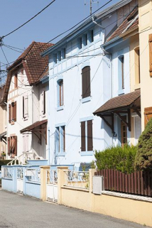 Immeuble rue de Flandres. Détail d'une travée. © Région Bourgogne-Franche-Comté, Inventaire du patrimoine