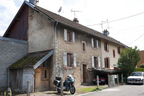 Rue de Verdun. Façade antérieure d'une habitation. © Région Bourgogne-Franche-Comté, Inventaire du patrimoine