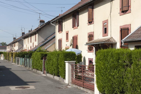 Rue de la Marne. Façades est. © Région Bourgogne-Franche-Comté, Inventaire du patrimoine