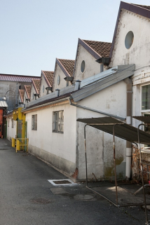Pignons ouest d'un atelier. © Région Bourgogne-Franche-Comté, Inventaire du patrimoine Pignons ouest d'un atelier. © Région Bourgogne-Franche-Comté, Inventaire du patrimoine