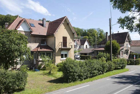 Maisons à deux logements de contremaître. © Région Bourgogne-Franche-Comté, Inventaire du patrimoine