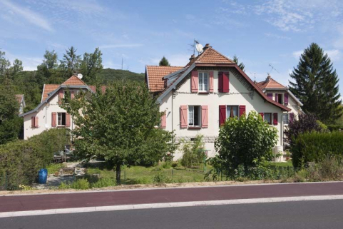 Vue d'ensemble depuis le sud. © Région Bourgogne-Franche-Comté, Inventaire du patrimoine