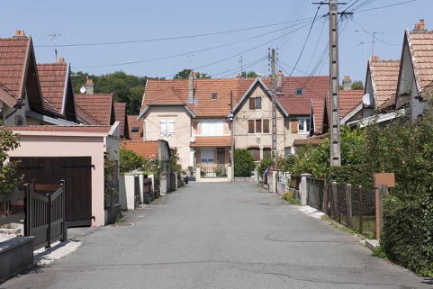 Impasse des Mimosas. Vue d'ensemble. © Région Bourgogne-Franche-Comté, Inventaire du patrimoine