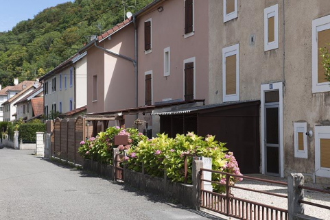Façades ouest d'habitations ouvrières. © Région Bourgogne-Franche-Comté, Inventaire du patrimoine