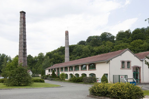 Le bâtiment des bureaux vus de trois quarts. © Région Bourgogne-Franche-Comté, Inventaire du patrimoine