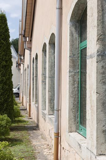 Façade ouest de l'atelier d'outillage. © Région Bourgogne-Franche-Comté, Inventaire du patrimoine