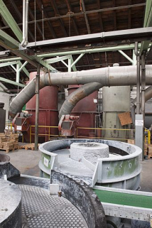 Atelier de polissage et chambre d'aspiration. © Région Bourgogne-Franche-Comté, Inventaire du patrimoine