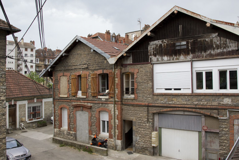Atelier en pierre au n° 14B : façade latérale droite. © Région Bourgogne-Franche-Comté, Inventaire du patrimoine