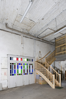 Intérieur de l'entrepôt. © Région Bourgogne-Franche-Comté, Inventaire du patrimoine