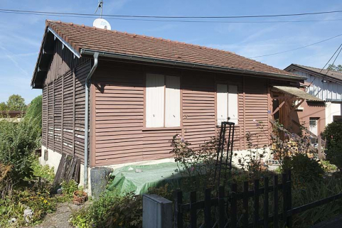 Maison vue de trois quarts. © Région Bourgogne-Franche-Comté, Inventaire du patrimoine