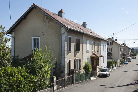 Immeubles de logements rue du Maroc. © Région Bourgogne-Franche-Comté, Inventaire du patrimoine
