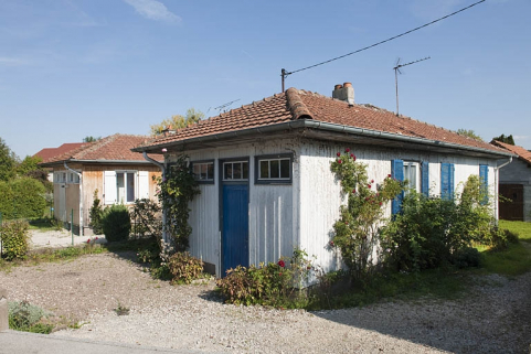 Maison jumelée depuis le sud. © Région Bourgogne-Franche-Comté, Inventaire du patrimoine