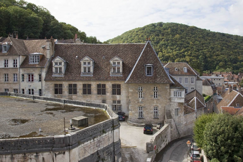 Vue d'ensemble depuis le vieil archevêché. © Région Bourgogne-Franche-Comté, Inventaire du Patrimoine