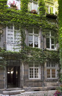 Logis principal, façade postérieure : de face. © Région Bourgogne-Franche-Comté, Inventaire du Patrimoine