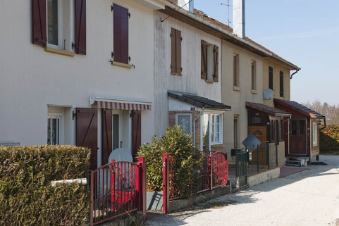 Habitation à 4 logements rue d'Alsace. Façade est. © Région Bourgogne-Franche-Comté, Inventaire du patrimoine