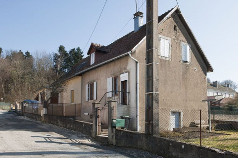 Maison jumelée rue d'Alsace. © Région Bourgogne-Franche-Comté, Inventaire du patrimoine