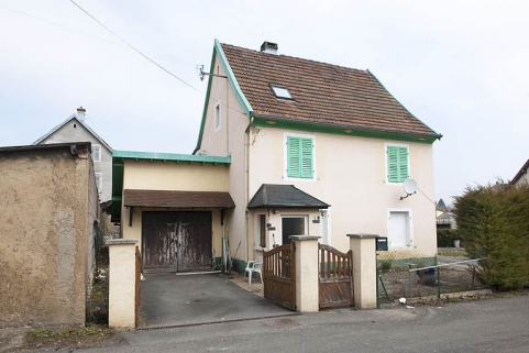 Maison individuelle rue de la Poste. © Région Bourgogne-Franche-Comté, Inventaire du patrimoine