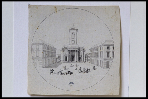 Projet d'aménagement de la place Saint-Pierre. © Région Bourgogne-Franche-Comté, Inventaire du Patrimoine