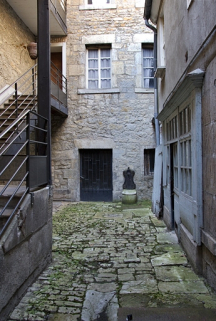 Vue d'ensemble du logis secondaire sur cour. © Région Bourgogne-Franche-Comté, Inventaire du Patrimoine