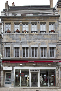 Logis principal, façade antérieure : de face. © Région Bourgogne-Franche-Comté, Inventaire du Patrimoine