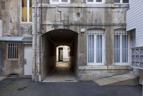 Premier logis secondaire : détail du passage cocher. © Région Bourgogne-Franche-Comté, Inventaire du Patrimoine
